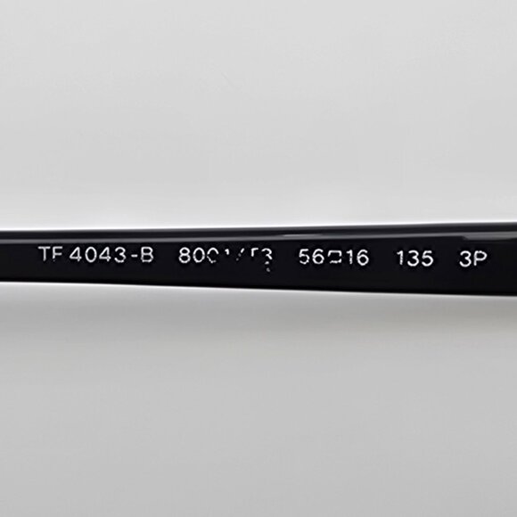 Tiffany & Co TF4043-B 8001/T3 Black Rhinestone Key Polarized Grey Sunglasses main image 16